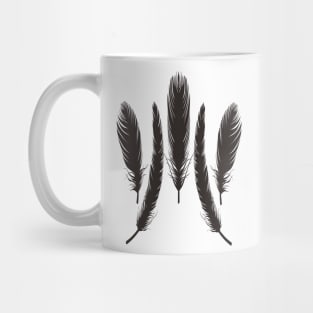 Cute bird feathers Mug